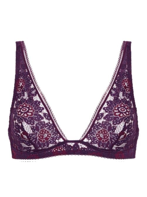 Festive reggiseno senza ferretto, ametista