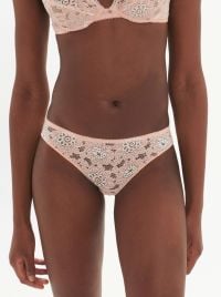 Festive slip in pizzo, rosa
