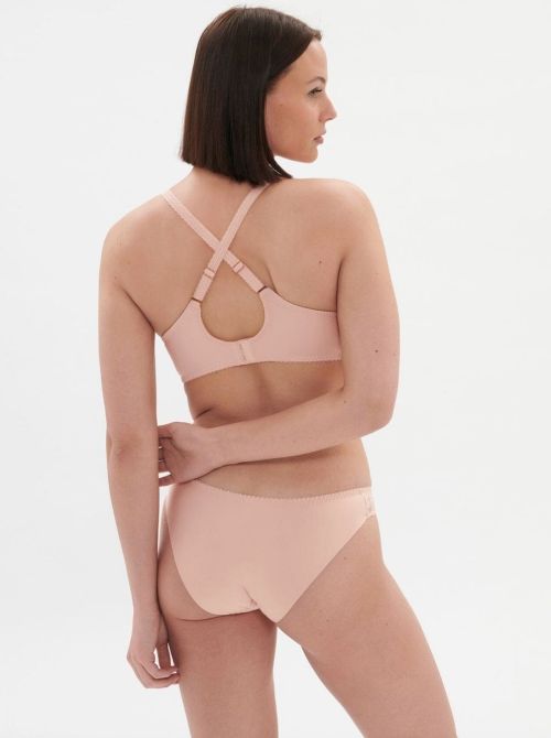 Festive reggiseno con ferretto, rosa