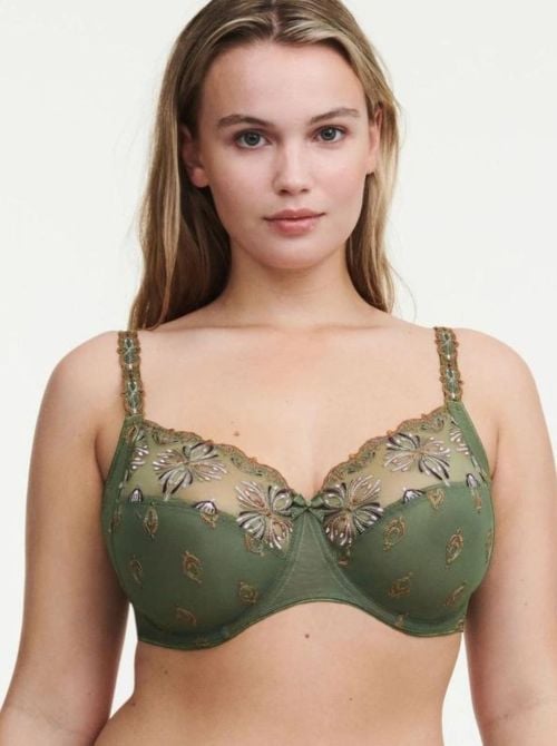 Champs Elysées Reggiseno con ferretto, verde CHANTELLE
