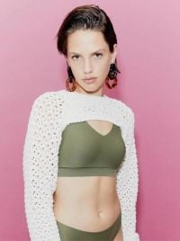 SoftStretch top imbottito, verde