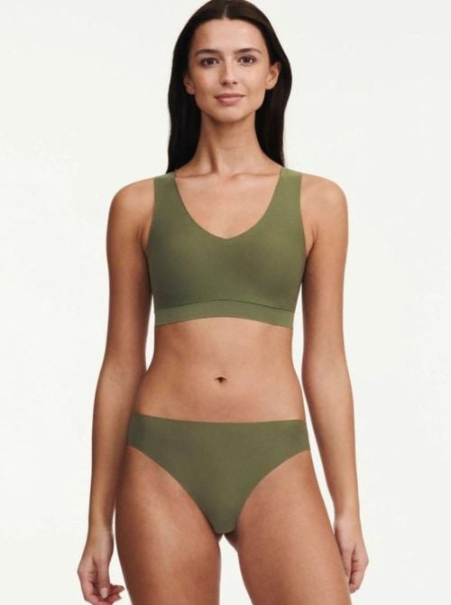 SoftStretch top imbottito, verde
