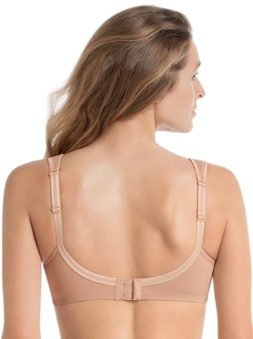 Jana reggiseno in cotone senza ferretto, naturale