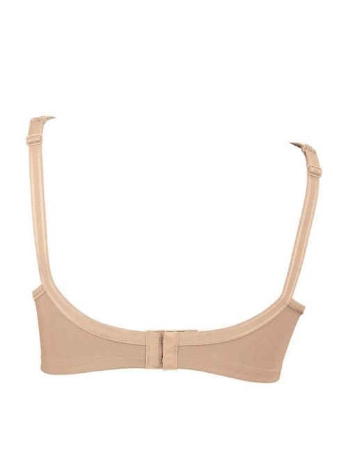 Jana reggiseno in cotone senza ferretto, naturale