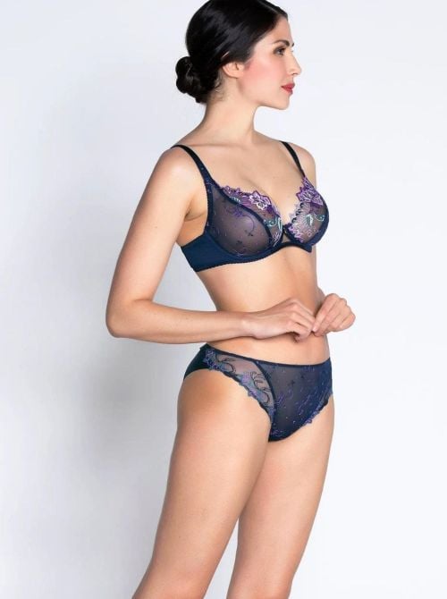 Deesse Desir slip fantasia, mauve desir