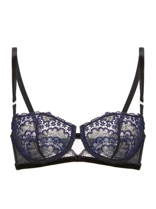 Scenario Reggiseno a balconcino con ferretto, nero