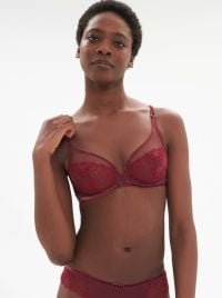 Scenario Reggiseno con ferretto, rosso borgogna