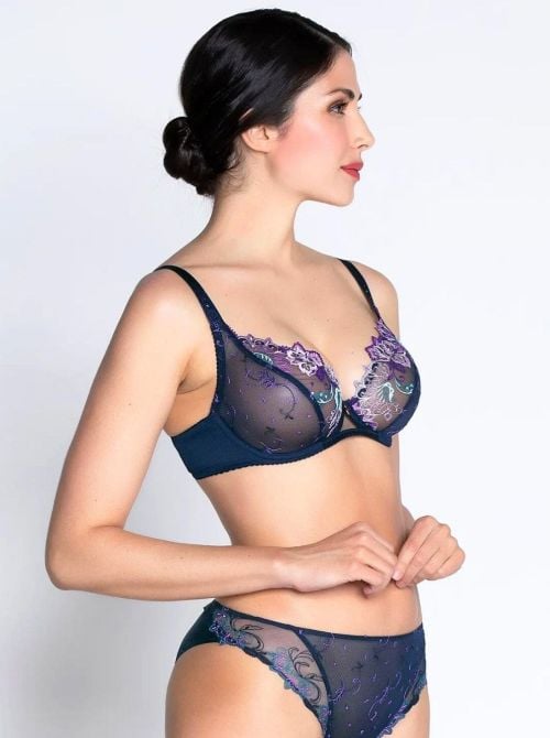 Deesse Desir triangolo con ferretto, mauve desir