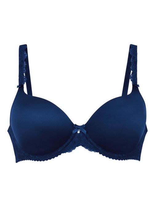 Bobette reggiseno con ferretto e coppe spacer, blu mare