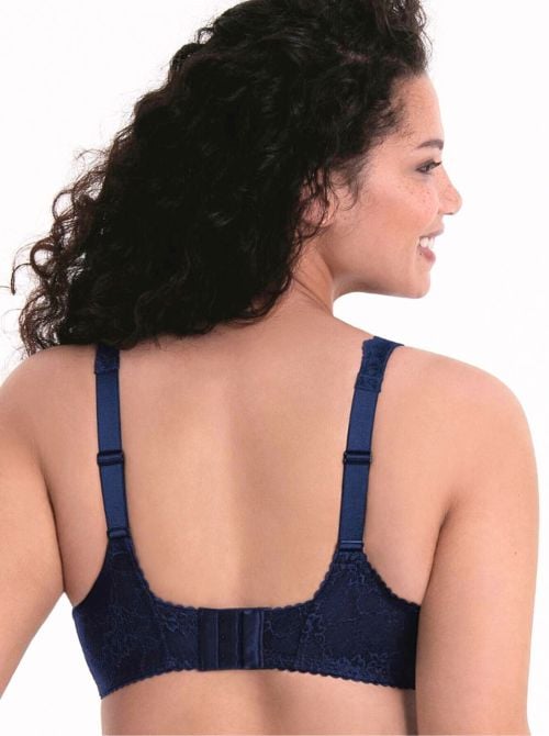 Bobette reggiseno per coppe grandi con ferretto, blu mare