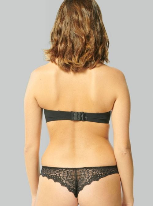 Promesse 12A300 bandeau bra, black