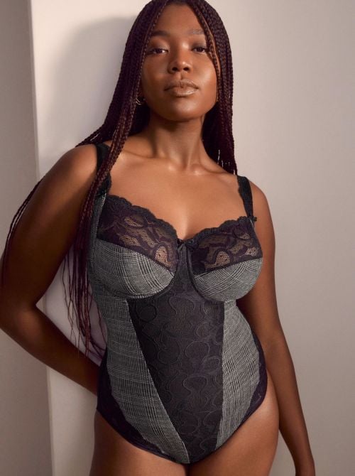 Madison Body con ferretto, black tailor PRIMADONNA