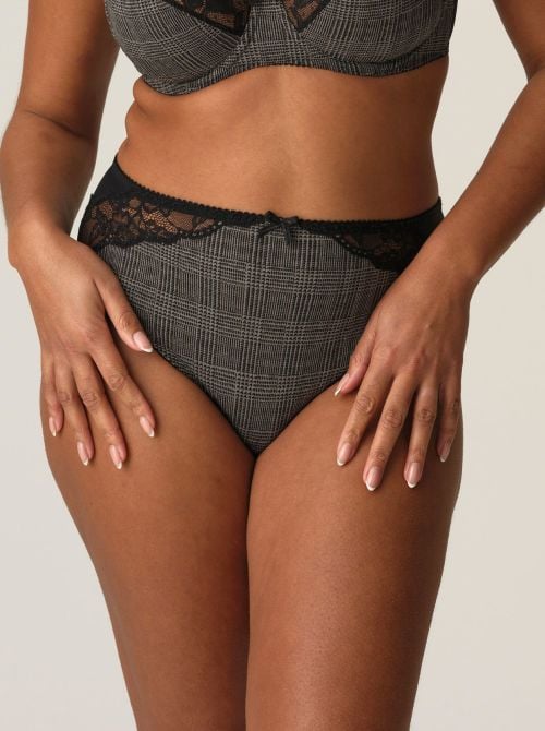 Madison Slip a vita alta, black tailor PRIMADONNA
