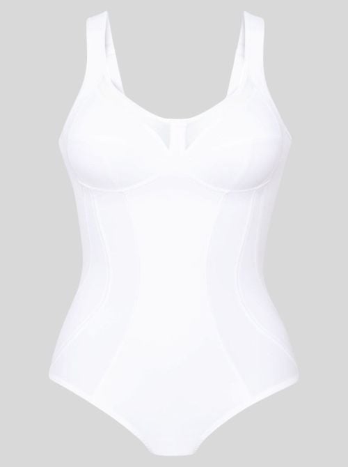 3459 Body Clara senza ferretto, bianco