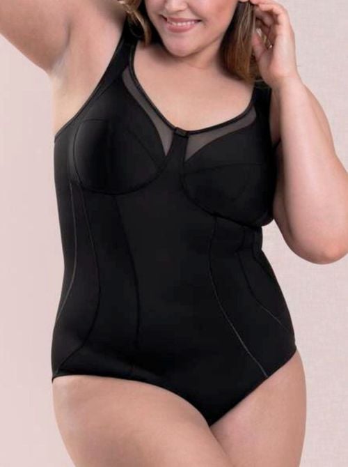 3459 Body Clara senza ferretto, nero ANITA