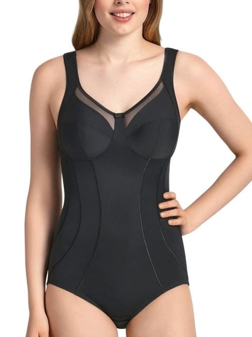 3459 Body Clara senza ferretto, nero ANITA