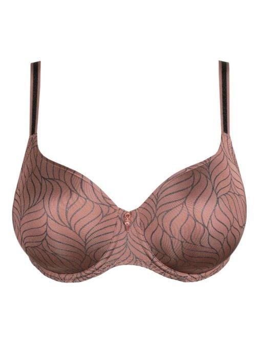 Twist Ajusco reggiseno imbottito con ferretto, marrone