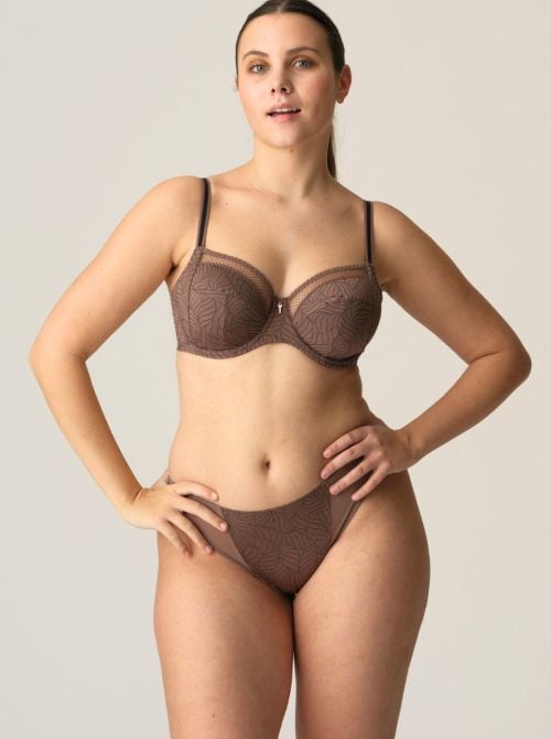 Twist Ajusco slip, marrone PRIMADONNA TWIST