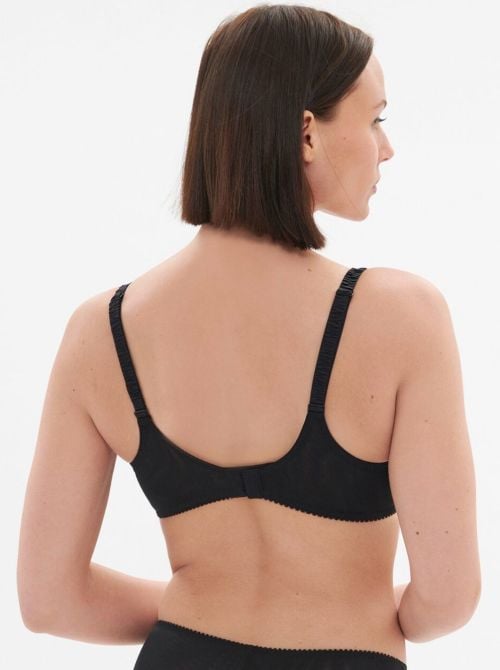 Intrigue Reggiseno strutturato con ferretto, nero