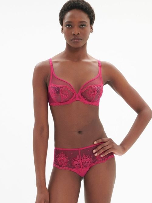 Intrigue Reggiseno scollatura profonda, rosa disco SIMONE PERELE