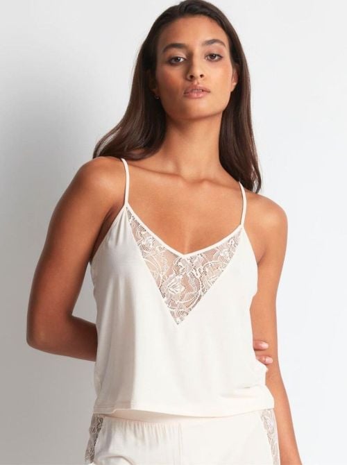 Lazy Days top, avorio AUBADE