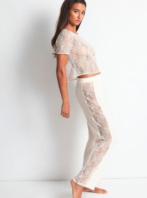 Lazy Days top, avorio AUBADE