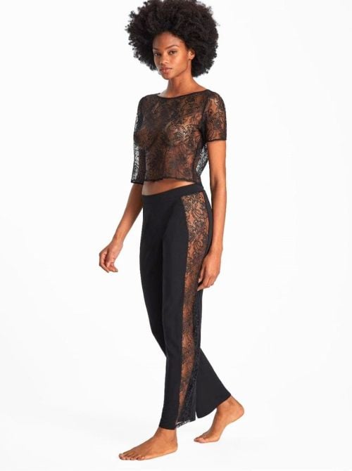 Lazy Days top, nero AUBADE