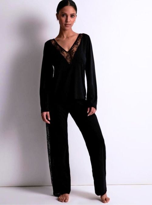 Lazy Days maglia, nero AUBADE