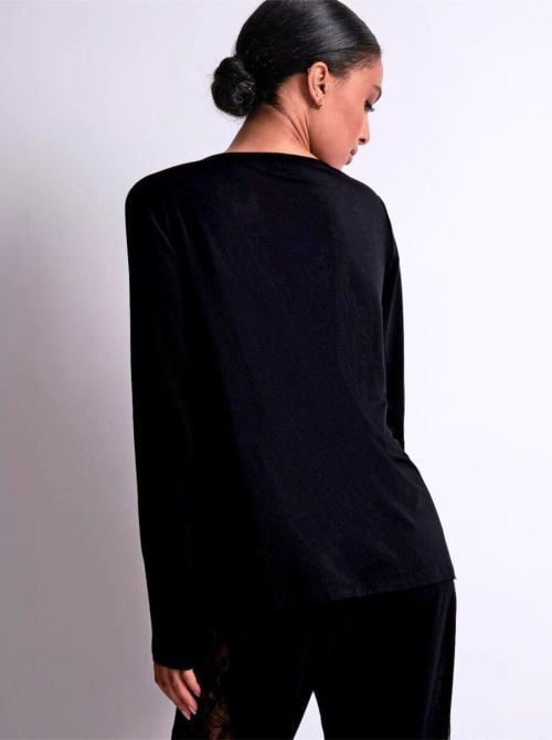 Lazy Days maglia, nero