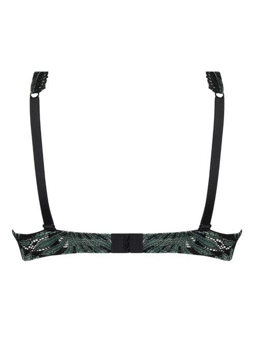 Jungle du Soir reggiseno imbottito a triangolo, verde ANTIGEL