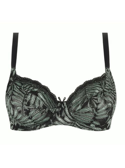 Jungle du Soir reggiseno a balconcino, verde