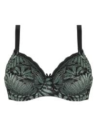 Jungle du Soir reggiseno con ferretto coppe grandi, verde