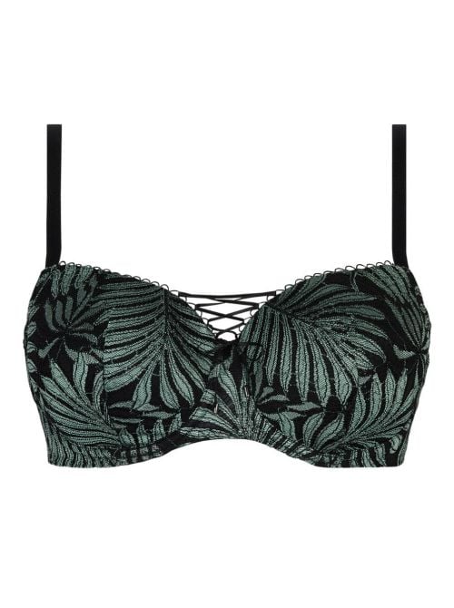 Jungle du Soir reggiseno imbottito coppe grandi, verde ANTIGEL