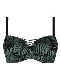 Jungle du Soir reggiseno imbottito coppe grandi, verde