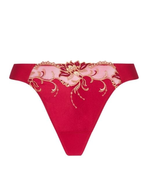 &Eacute;blouissante Icone tanga, or rubis