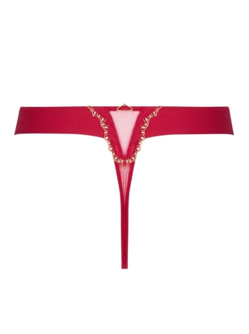 &Eacute;blouissante Icone tanga, or rubis