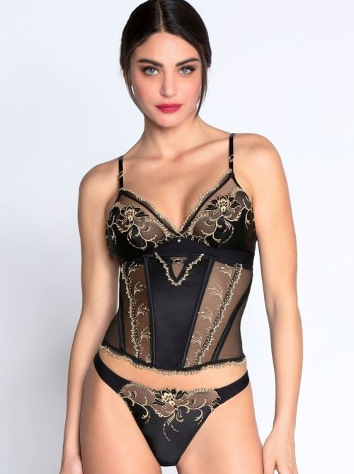Éblouissante Icone stringi vita, or nuit LISE CHARMEL