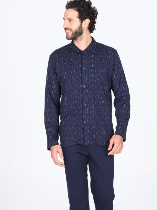 Galliera pyjamas, warm cotton JULIPET