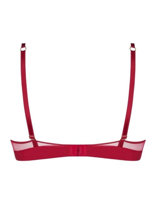 &Eacute;blouissante Icone bralette without underwire, or rubis