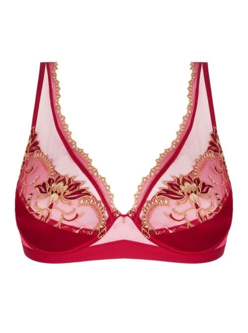 &Eacute;blouissante Icone reggiseno glamour, or rubis