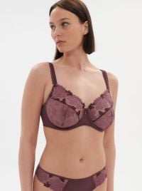Dahlia Reggiseno con ferretto coppe profonde, byzantine