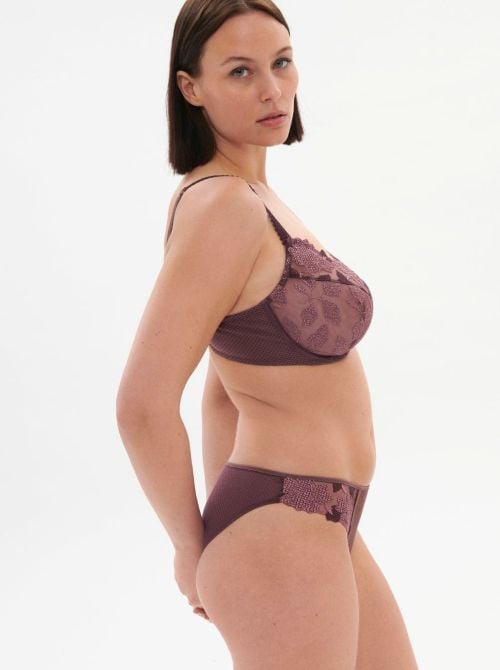 Dahlia Reggiseno con ferretto coppe profonde, byzantine