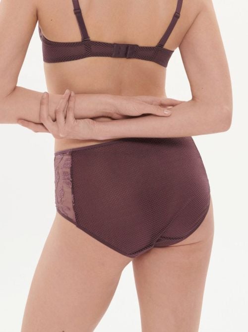 Dahlia High-waist brief, byzantine