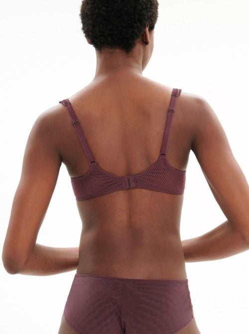 Dahlia Deep neckline bra, byzantine