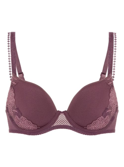 Dahlia Deep neckline bra, byzantine