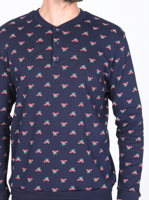 Genova pyjamas, warm cotton JULIPET