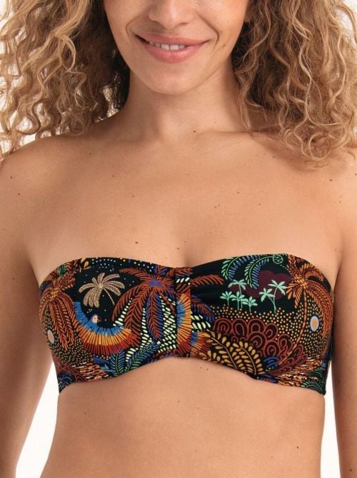 Ella reggiseno per bikini a fascia, safari