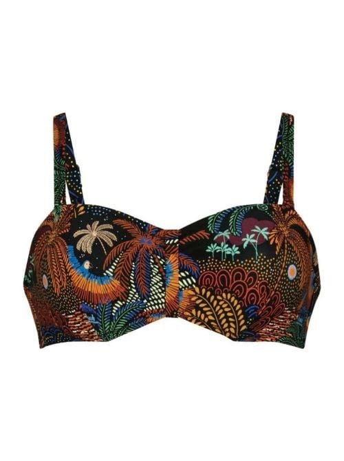 Ella reggiseno per bikini a fascia, safari