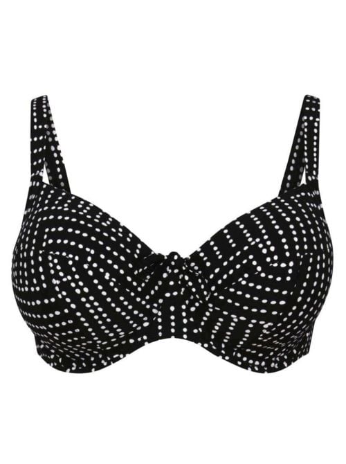 Luna Reggiseno per Bikini coppe grandi, nero