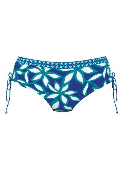Ebru Bottom slip per bikini, blu oceano